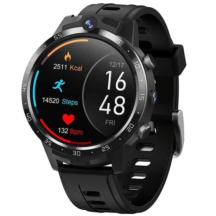VALDUS 4G Android Phone Smart Watch Heart Rate Blood Pressure Blood Oxygen Measurement X600S Mens 1.6 Inch Amoled Smartwatch